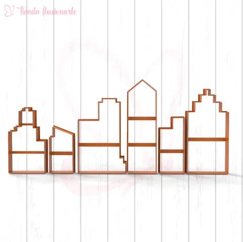 Set de Edificios x6 c944